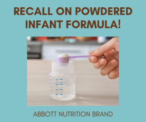 pediatric associates nw infant formula recall information