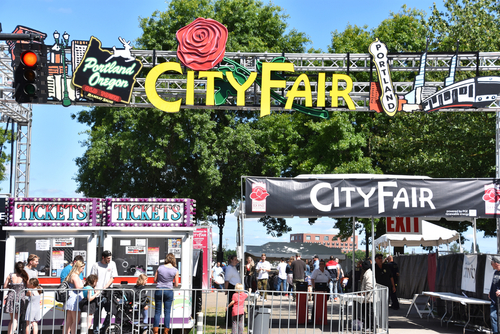 City Fair at the Rose festival