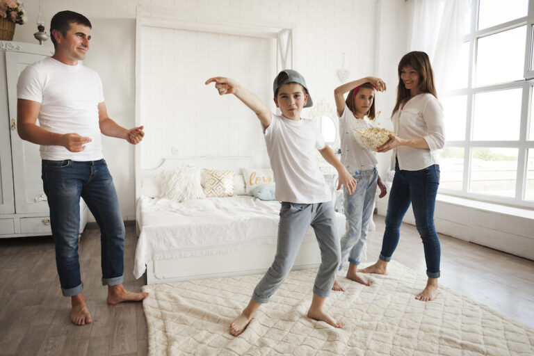 family dance party