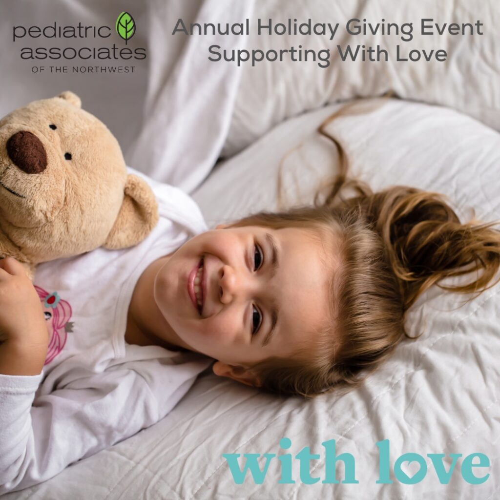Annual Giving Event - Child with Teddy Bear