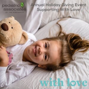 Annual Giving Event - Child with Teddy Bear